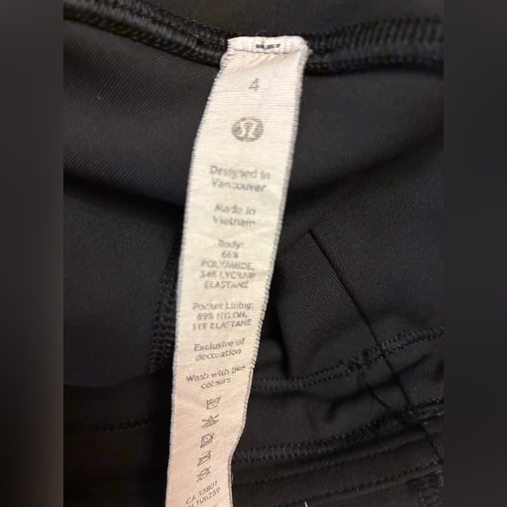 lululemon athletica Midnight Black Leggings - Picture 9 of 12